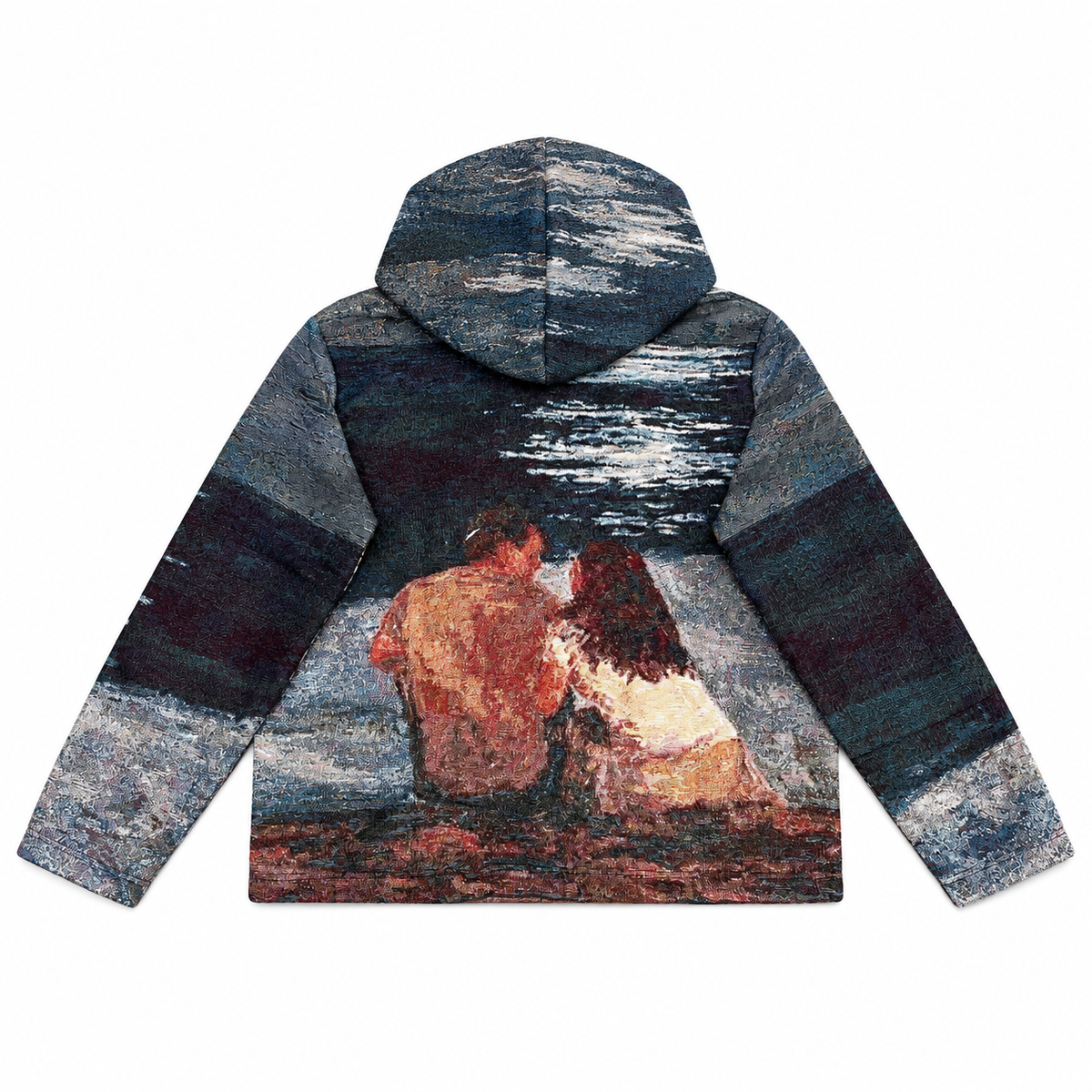 LOVE & DEATH TAPESTRY HOODIE
