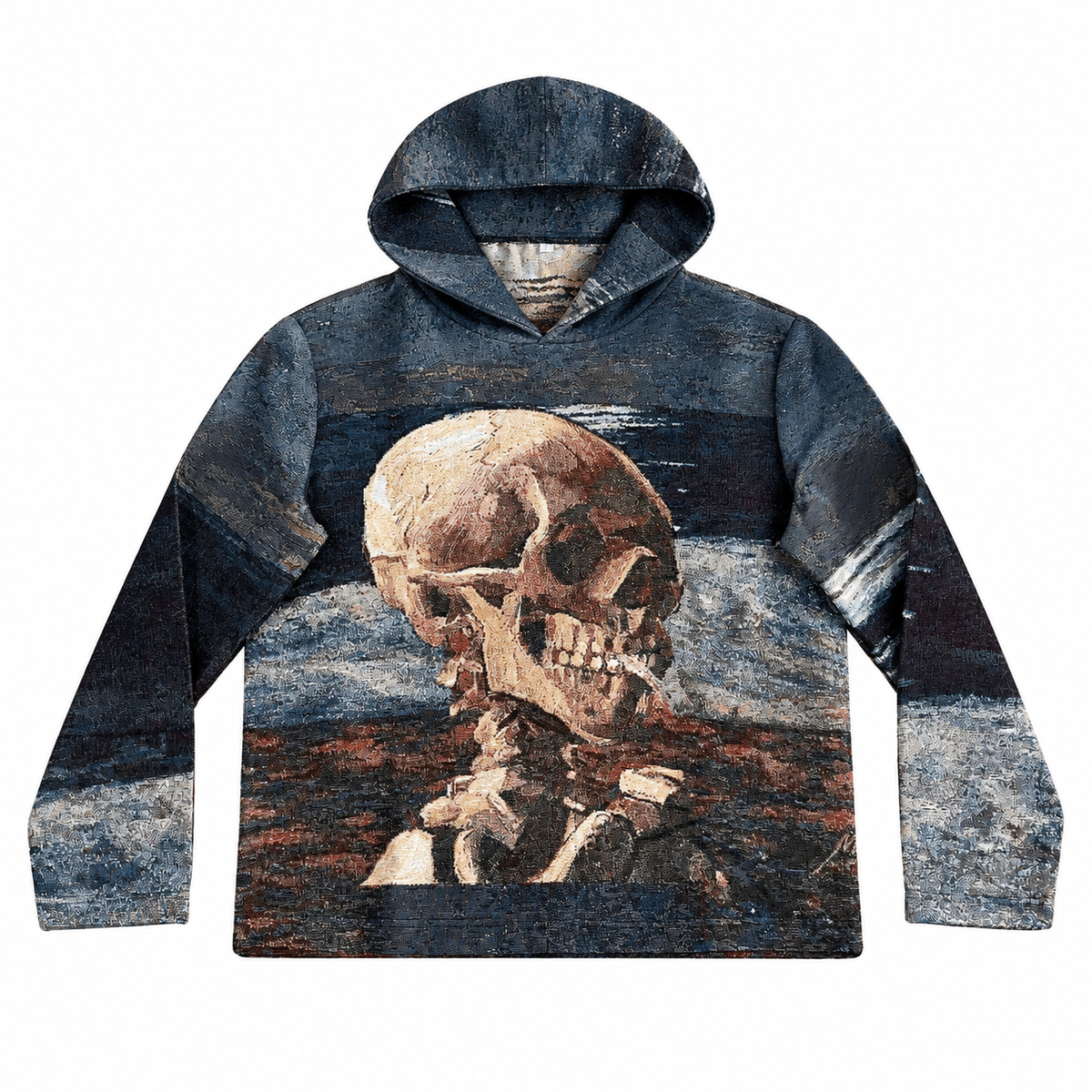 LOVE & DEATH TAPESTRY HOODIE