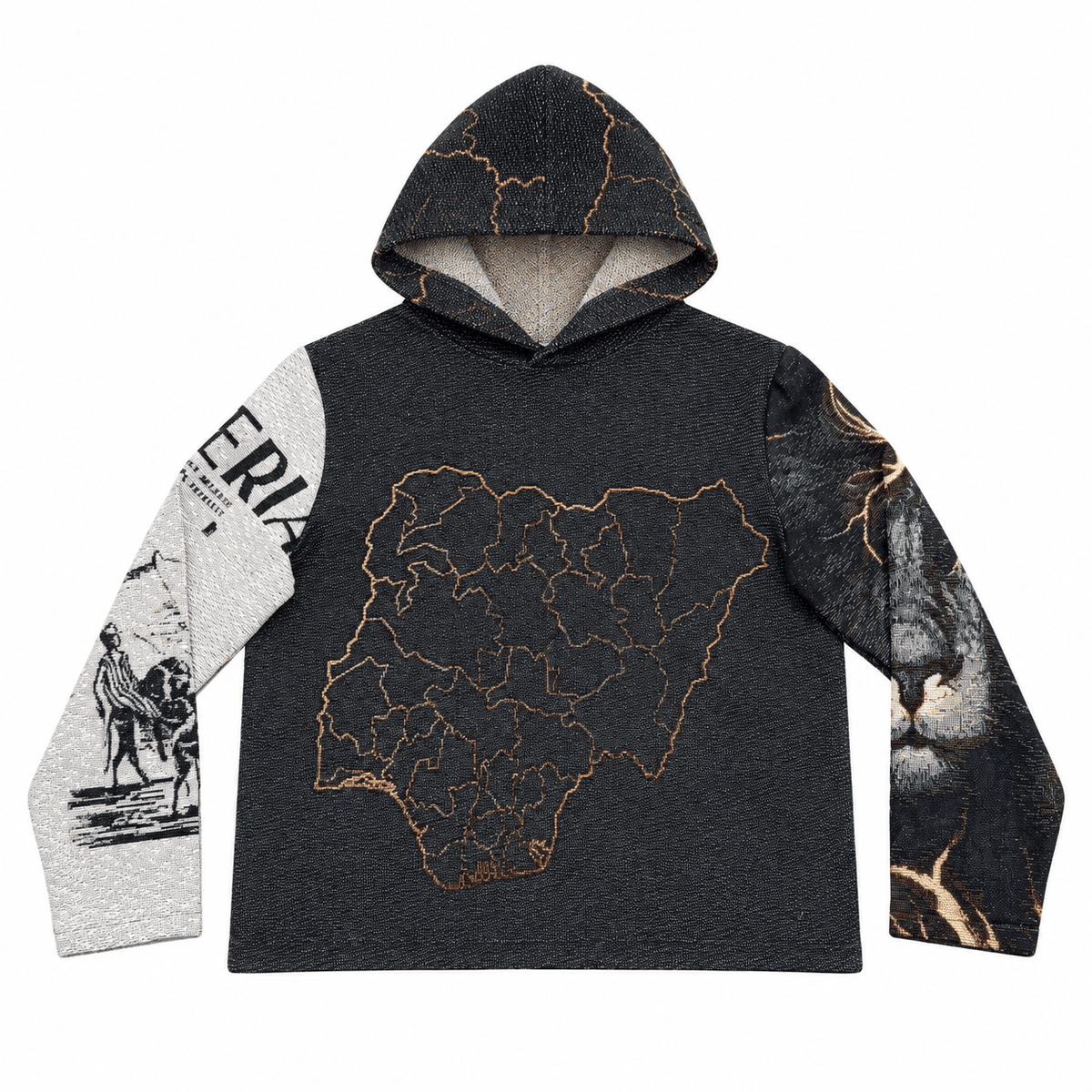 NIGERIA TAPESTRY HOODIE