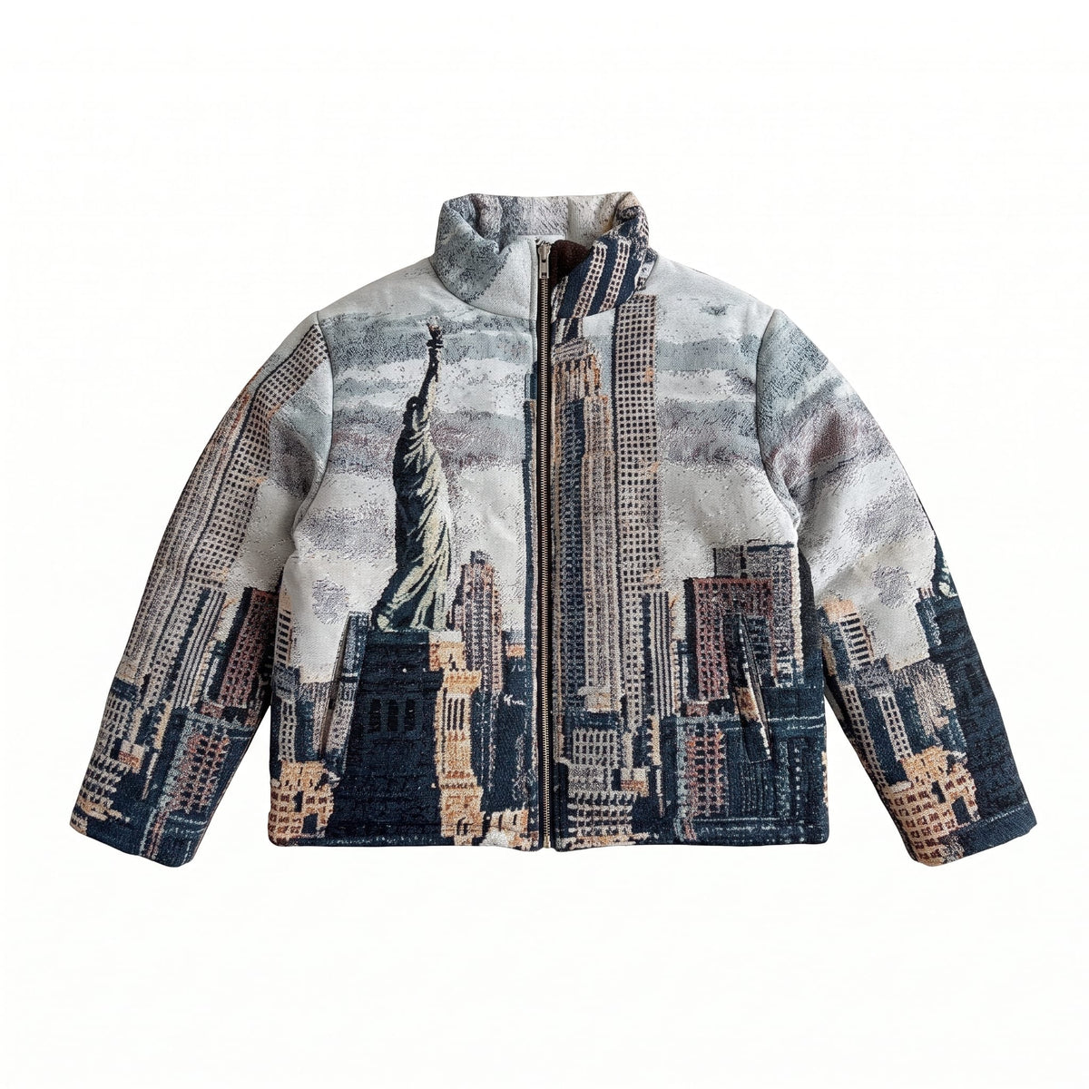 NY CITY TAPESTRY COAT