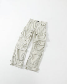 DESIGNER HEAVY CARGO PANTS-8033