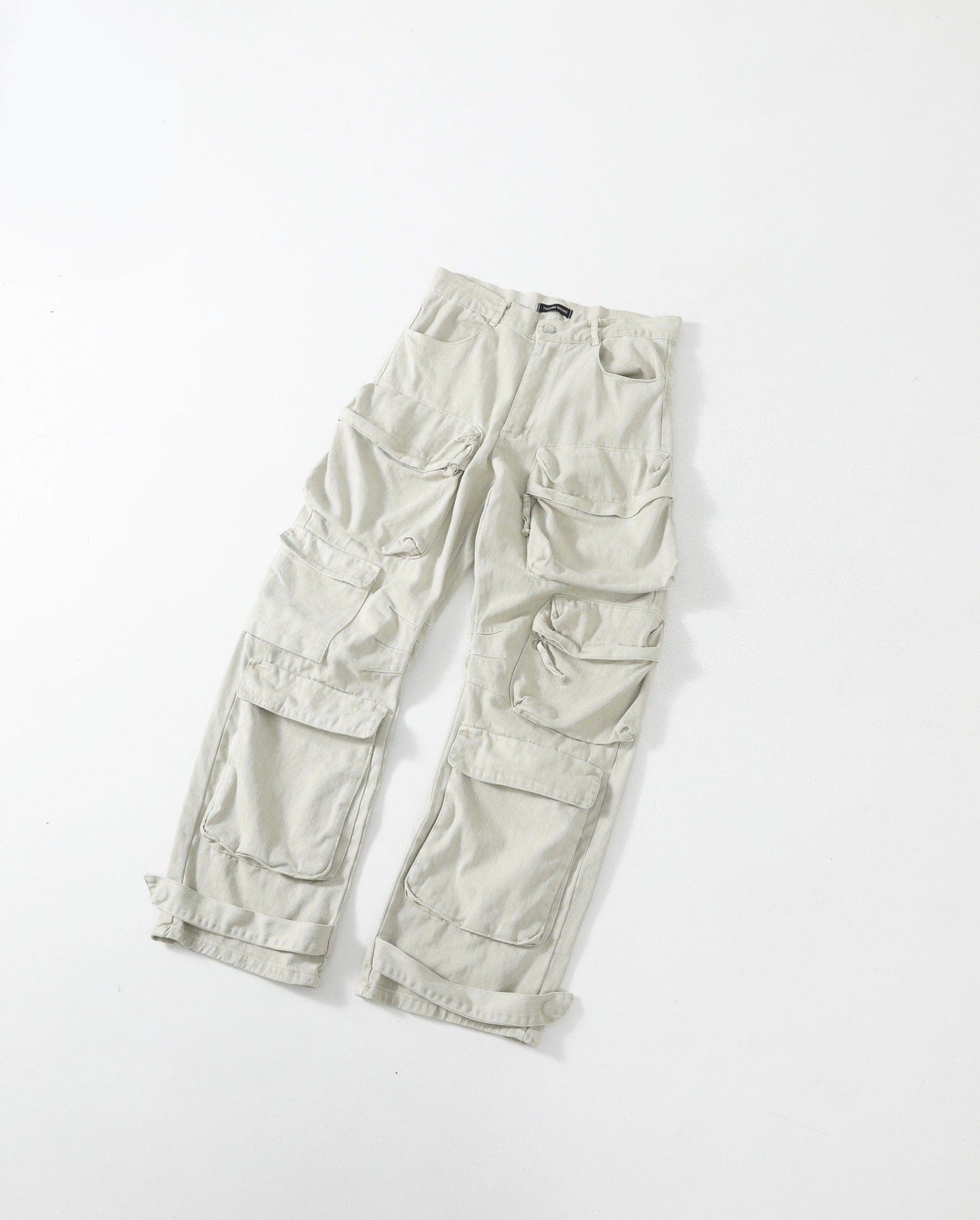 DESIGNER HEAVY CARGO PANTS-8033