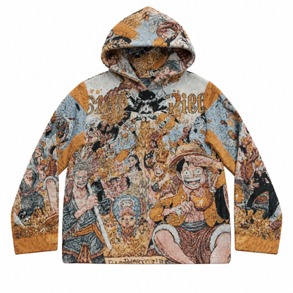 ONE P V4 TAPESTRY HOODIE