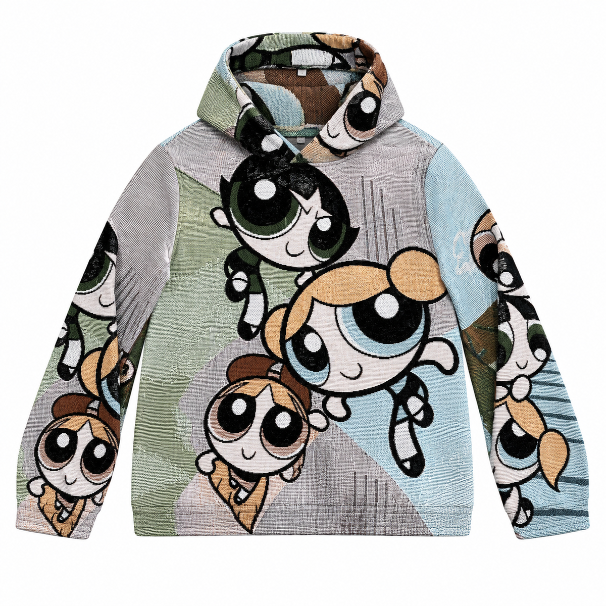 POWERPUFF GIRLS TAPESTRY HOODIE