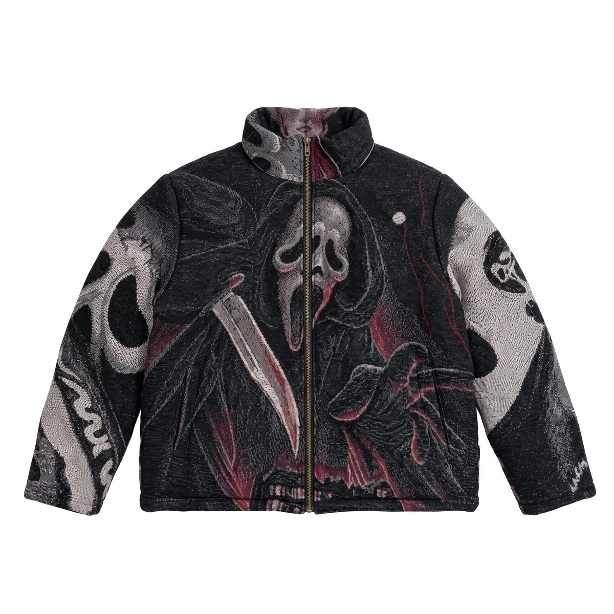 PURPLE SCREAM TAPESTRY COAT