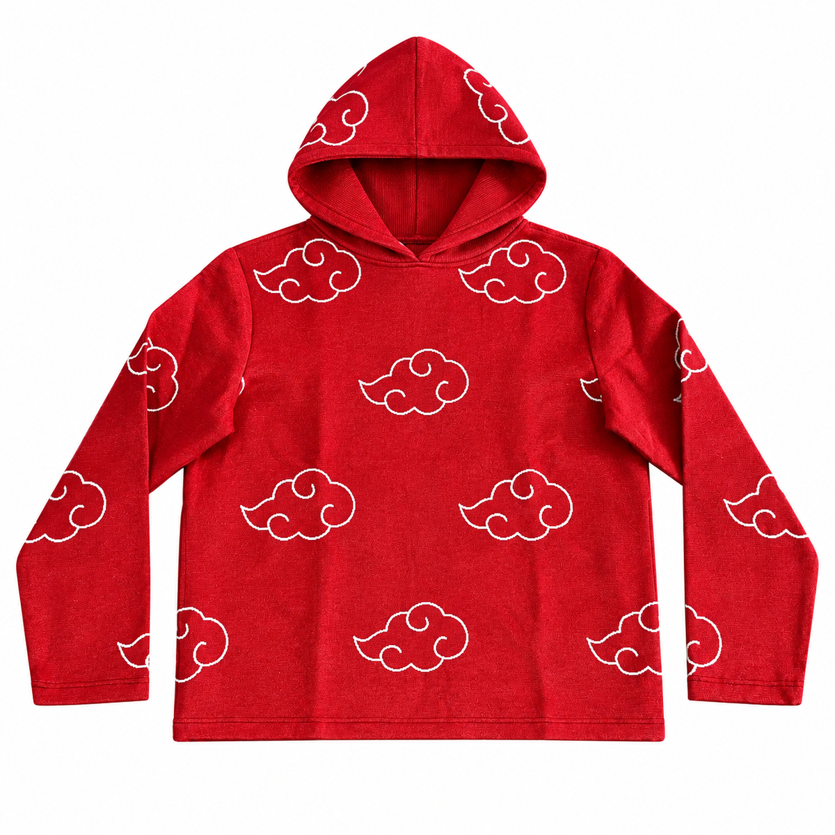 RED N TAPESTRY HOODIE