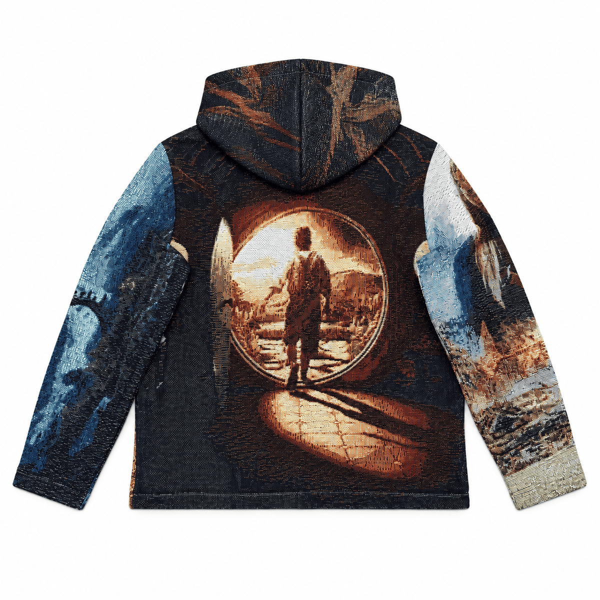 RINGS V2 TAPESTRY HOODIE