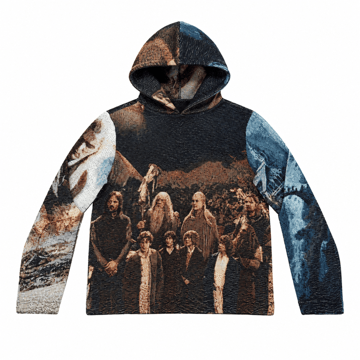 RINGS V2 TAPESTRY HOODIE