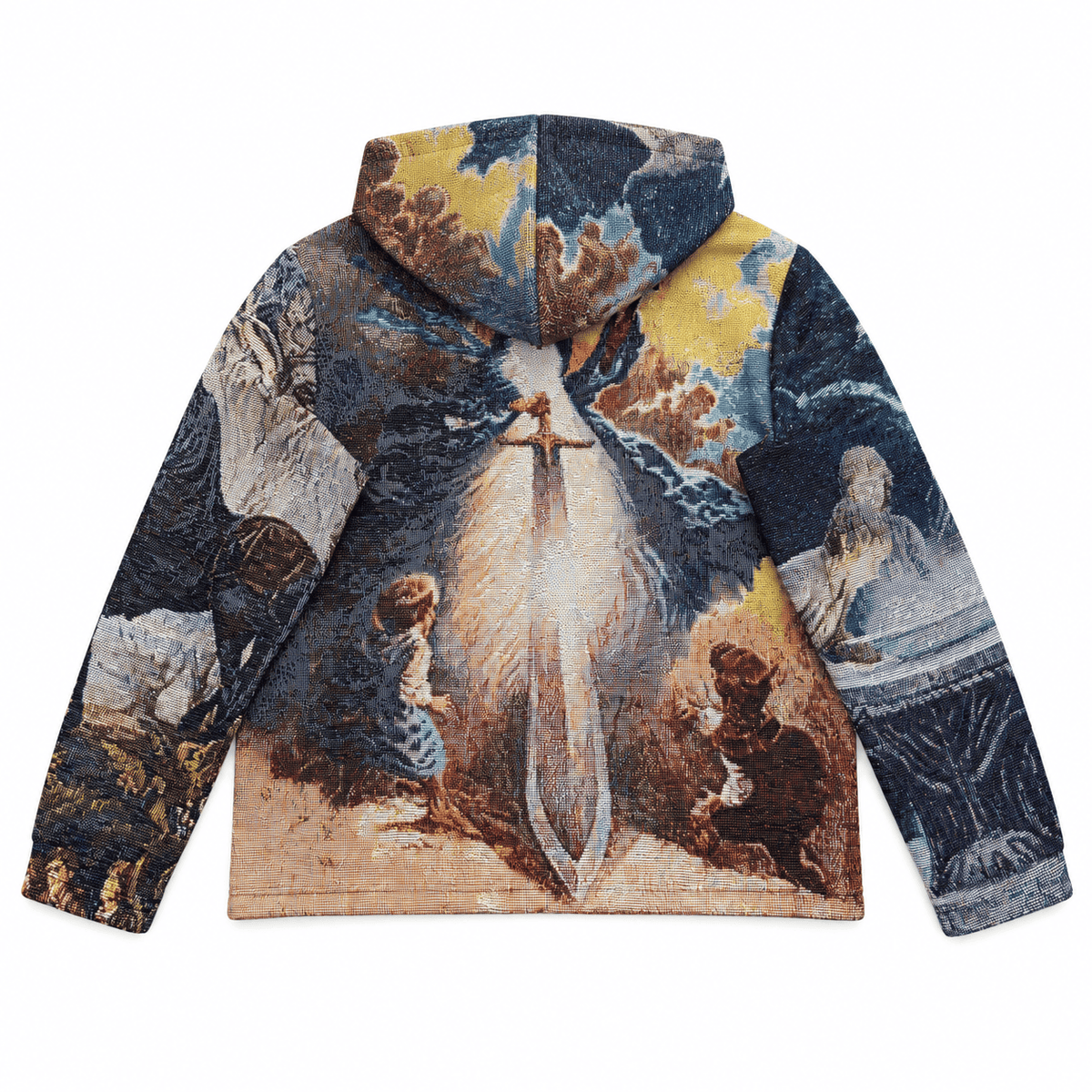 RINGS TAPESTRY HOODIE