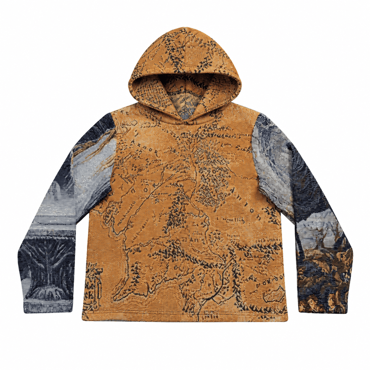 RINGS TAPESTRY HOODIE