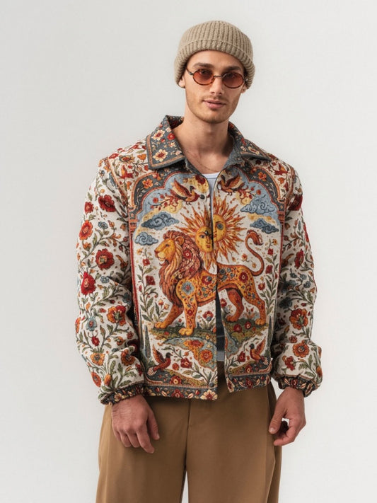 ROYAL LION TAPESTRY JACKET