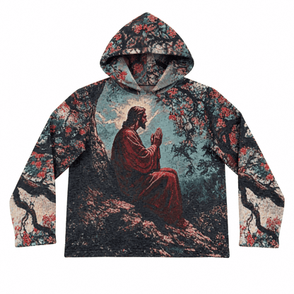 SAVIOR IN THE SAKURA TAPESTRY HOODIE