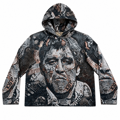 SCARFACE CANVAS TAPESTRY HOODIE
