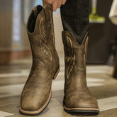 Ariat Men's Hybrid VentTEK Distressed Western Performance Boots-6005