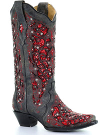 Corral Women's Sequin Inlay Western Boots-60025