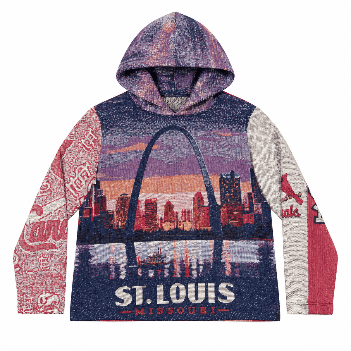 ST LOUIS TAPESTRY HOODIE
