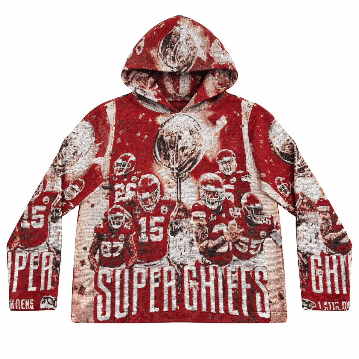 SUPER CHIEFS TAPESTRY HOODIE