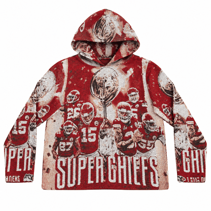 SUPER CHIEFS TAPESTRY HOODIE