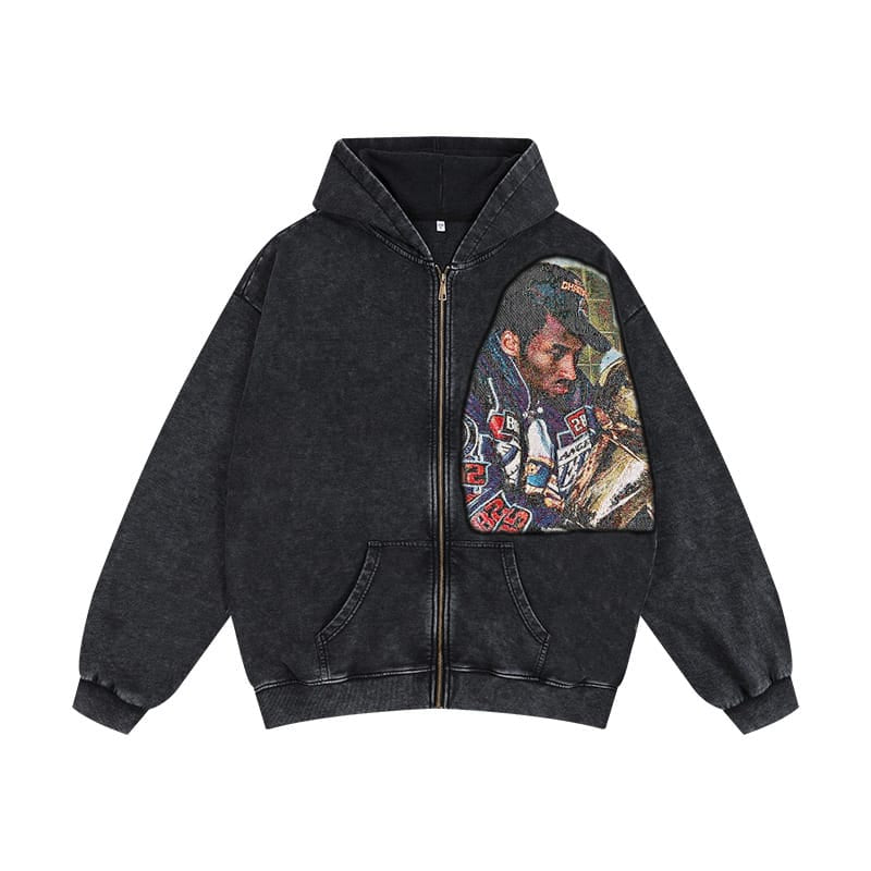 TAPESTRY PATCH HOODIE-9234