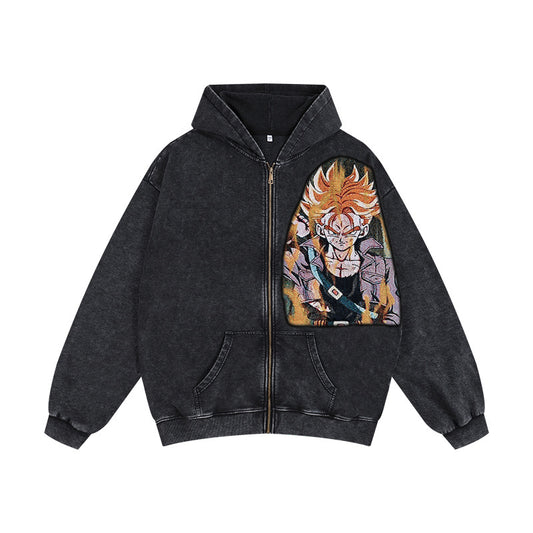 TAPESTRY PATCH HOODIE-9235