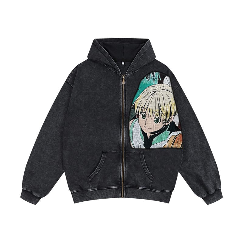 TAPESTRY PATCH HOODIE-9238