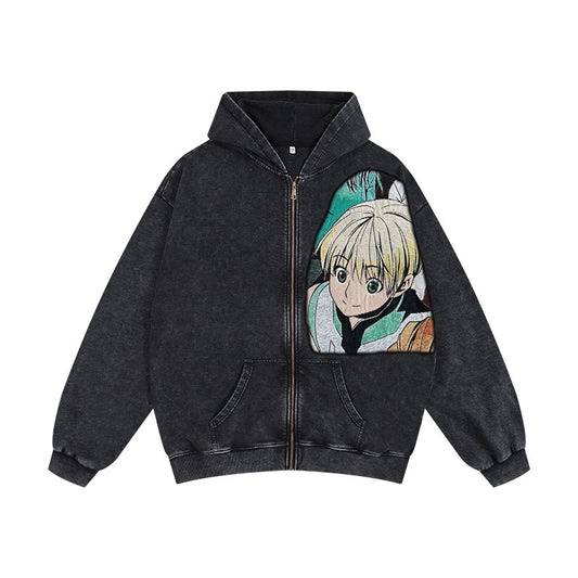 TAPESTRY PATCH HOODIE-9238