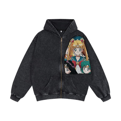 TAPESTRY PATCH HOODIE-9239
