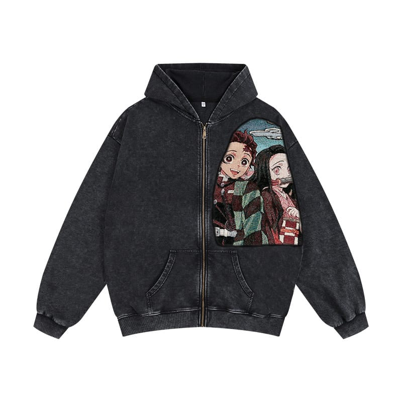 TAPESTRY PATCH HOODIE-9241