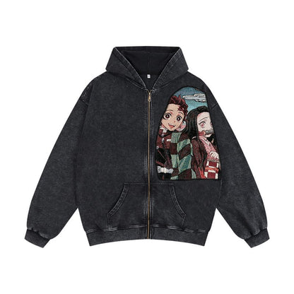 TAPESTRY PATCH HOODIE-9241