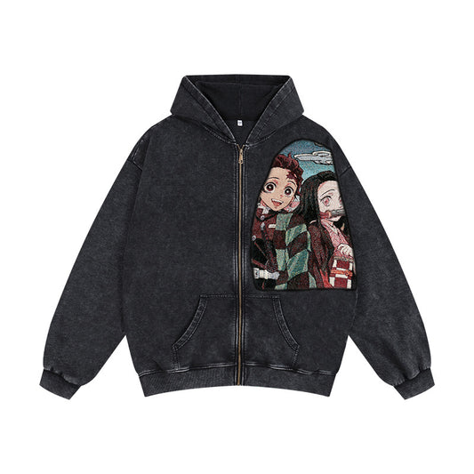 TAPESTRY PATCH HOODIE-9241