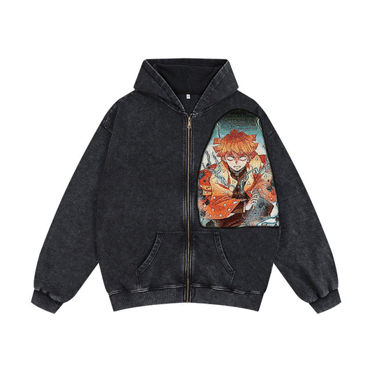 TAPESTRY PATCH HOODIE-9243