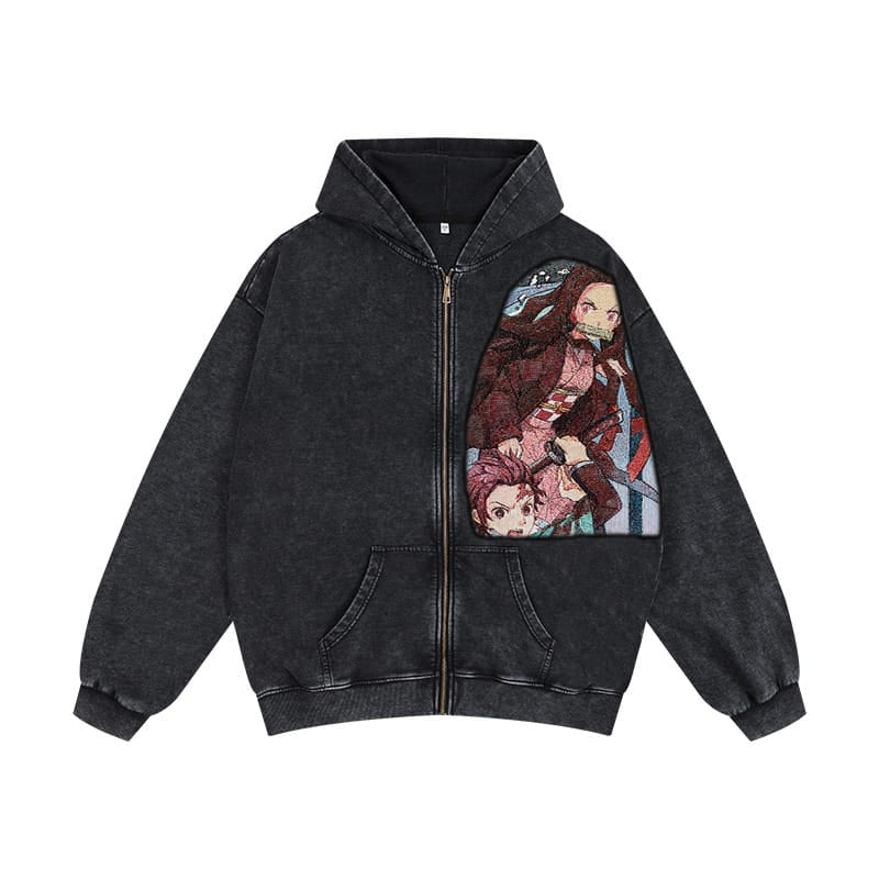 TAPESTRY PATCH HOODIE-9245