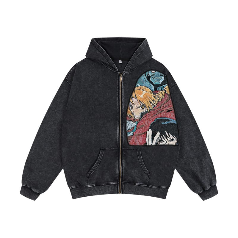 TAPESTRY PATCH HOODIE-9250