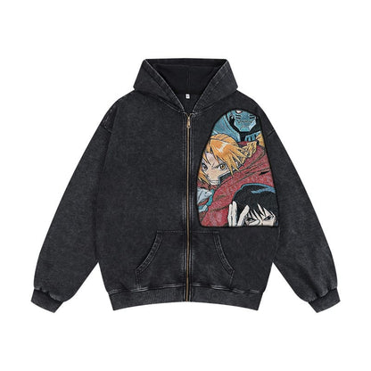 TAPESTRY PATCH HOODIE-9250