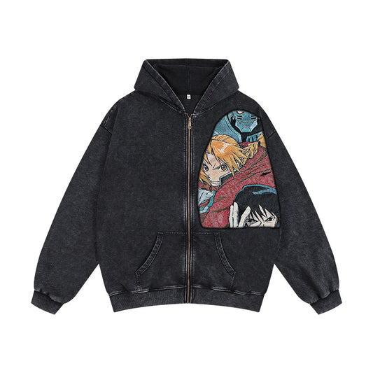 TAPESTRY PATCH HOODIE-9250