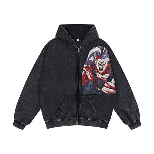 TAPESTRY PATCH HOODIE-9252