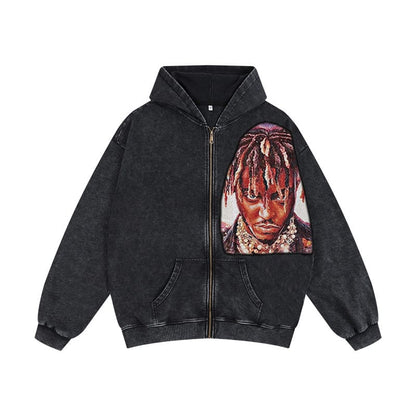 TAPESTRY PATCH HOODIE-9253