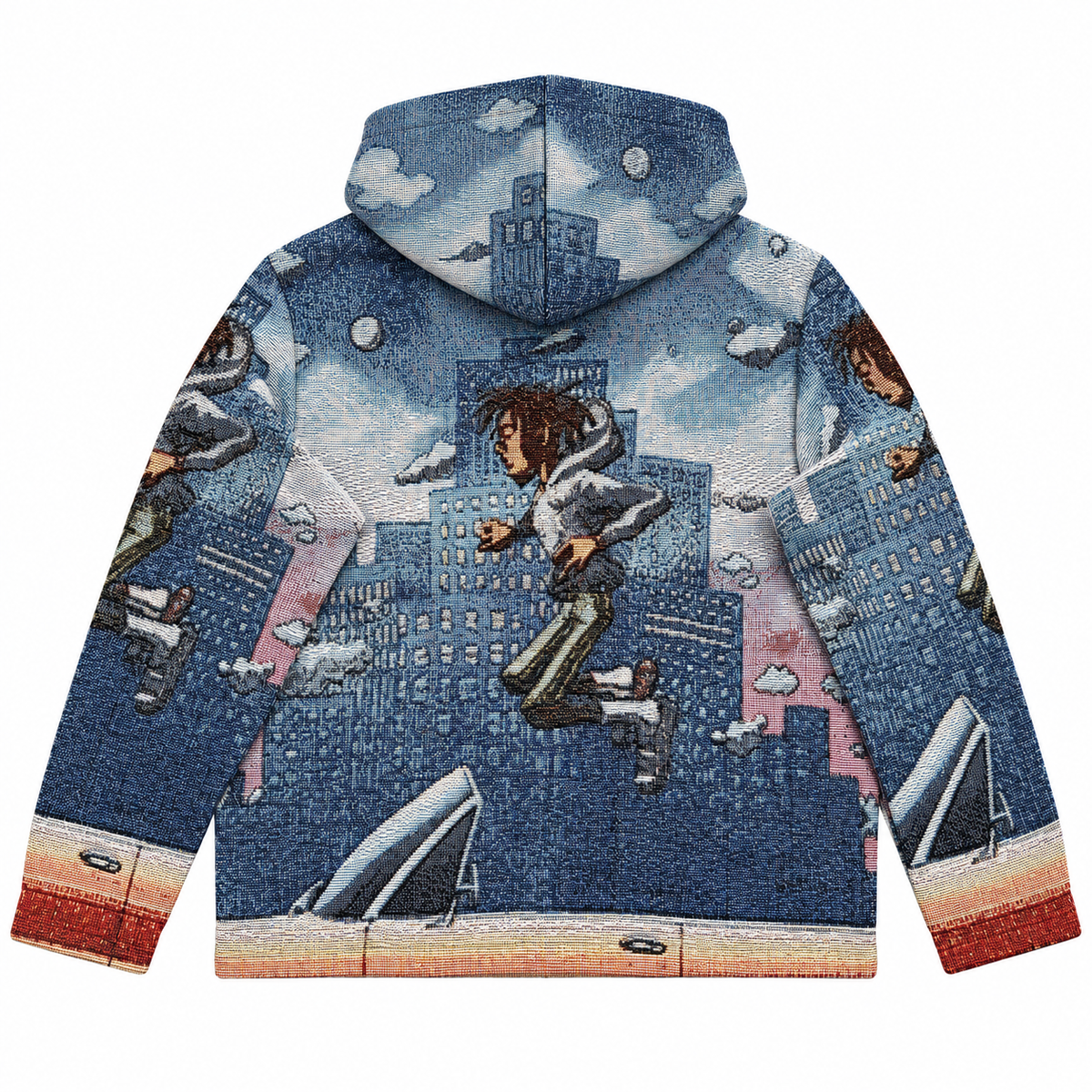 THE SUN'S TRIADE TAPESTRY HOODIE
