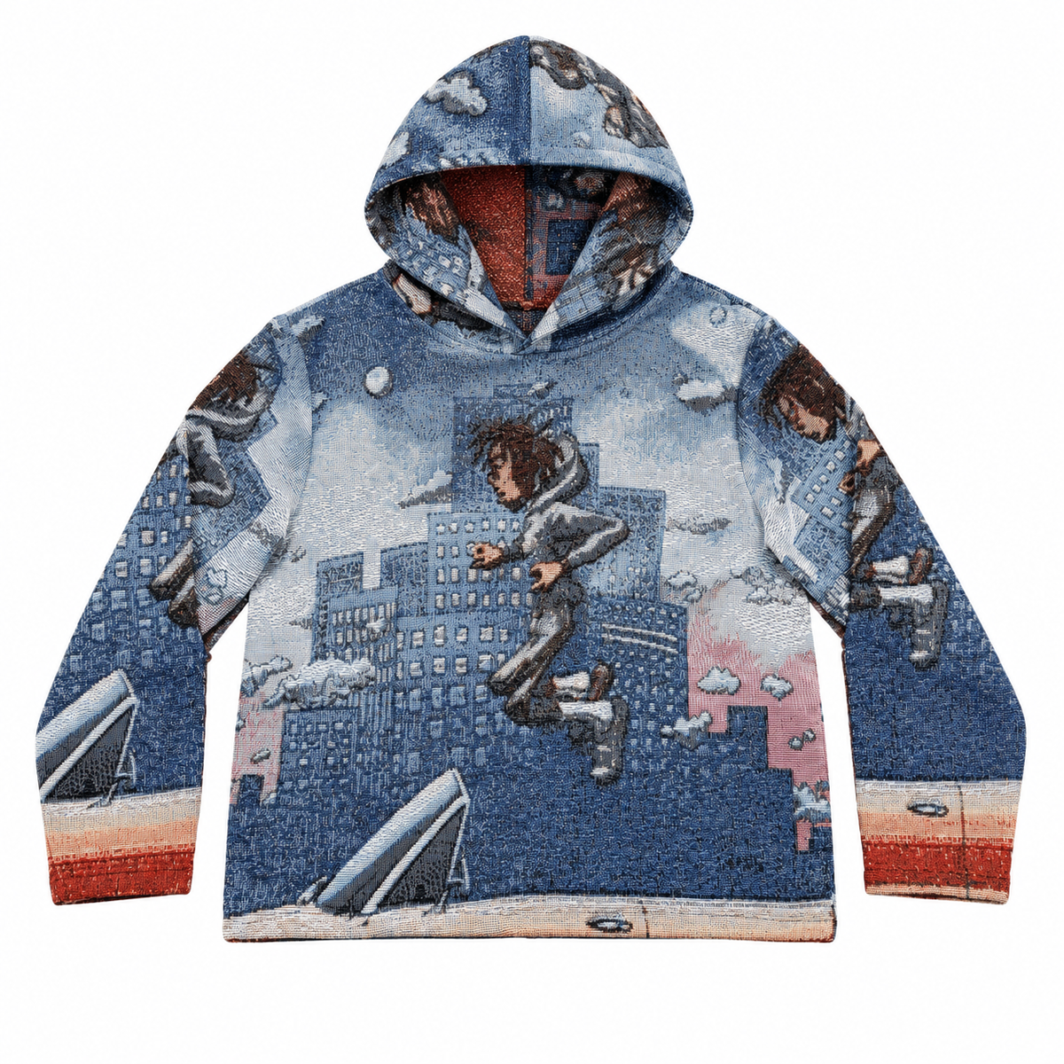 THE SUN'S TRIADE TAPESTRY HOODIE