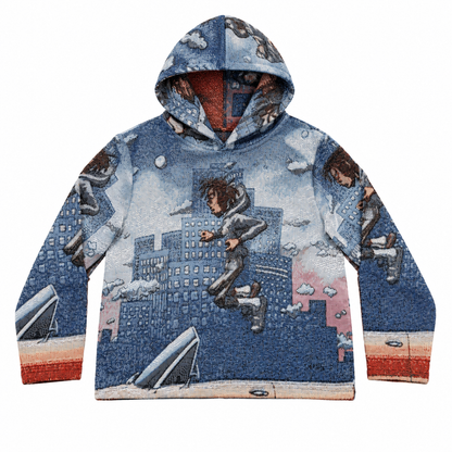 THE SUN'S TRIADE TAPESTRY HOODIE