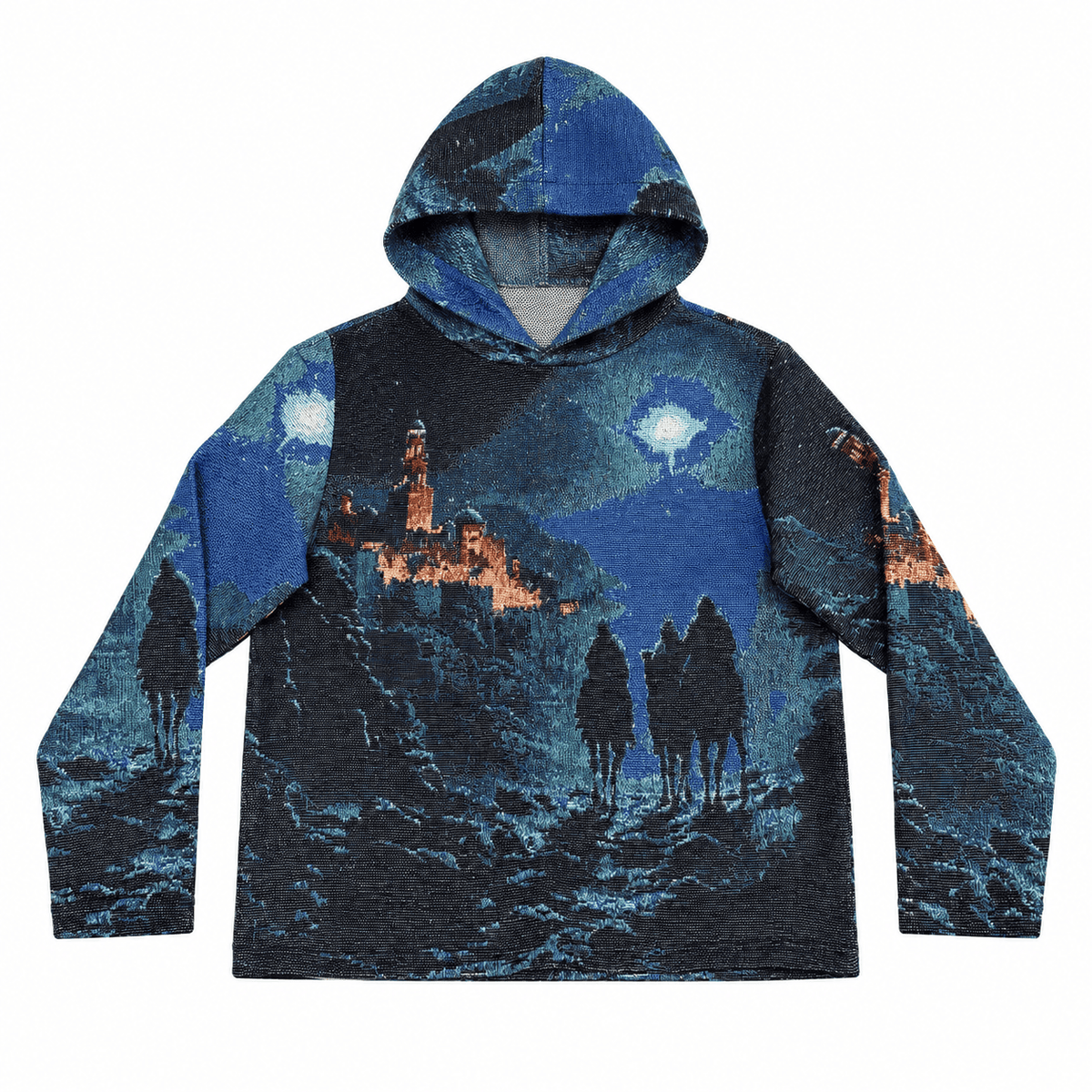 THREE WISE MEN TAPESTRY HOODIE