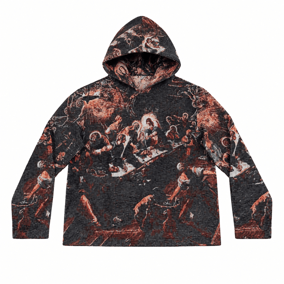 TINTORETTO'S LAST SUPPER TAPESTRY HOODIE