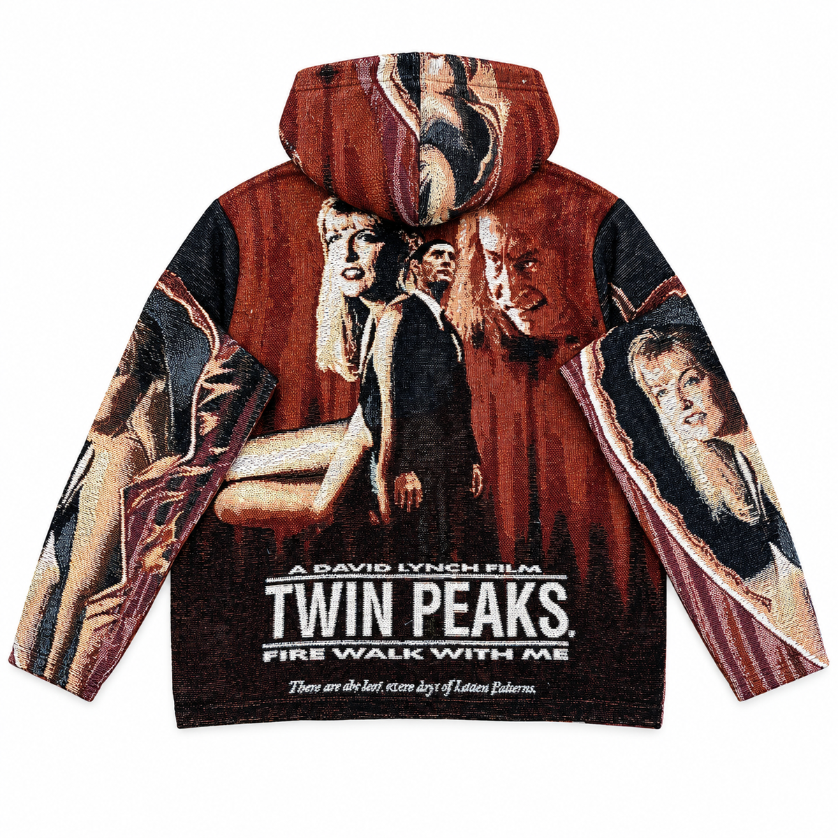 TWIN PEAKS TAPESTRY HOODIE