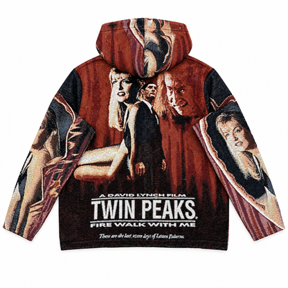 TWIN PEAKS TAPESTRY HOODIE