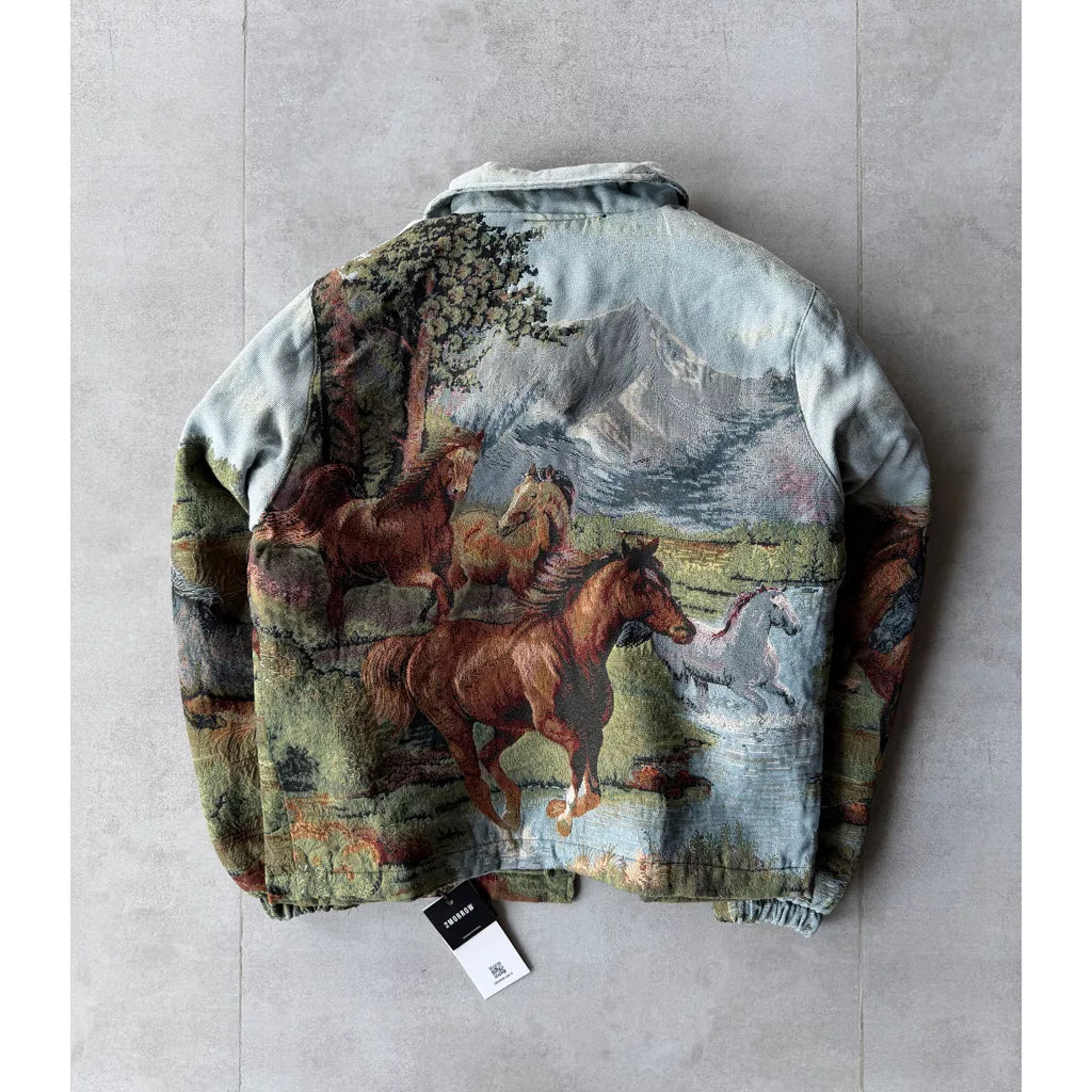FREE HORSE TAPESTRY JACKET