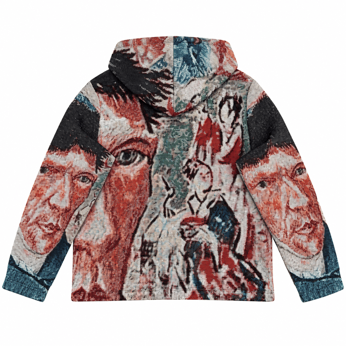 VAN GOGH SELF PORTRAIT TAPESTRY HOODIE