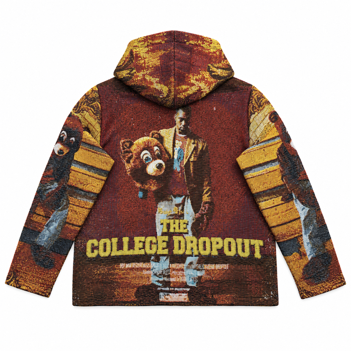 VINTAGE BEAR TAPESTRY HOODIE
