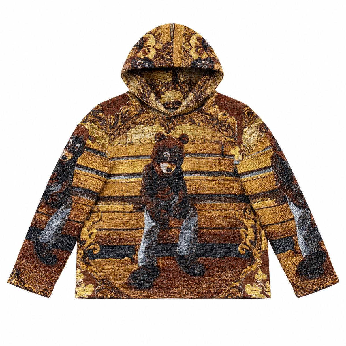VINTAGE BEAR TAPESTRY HOODIE