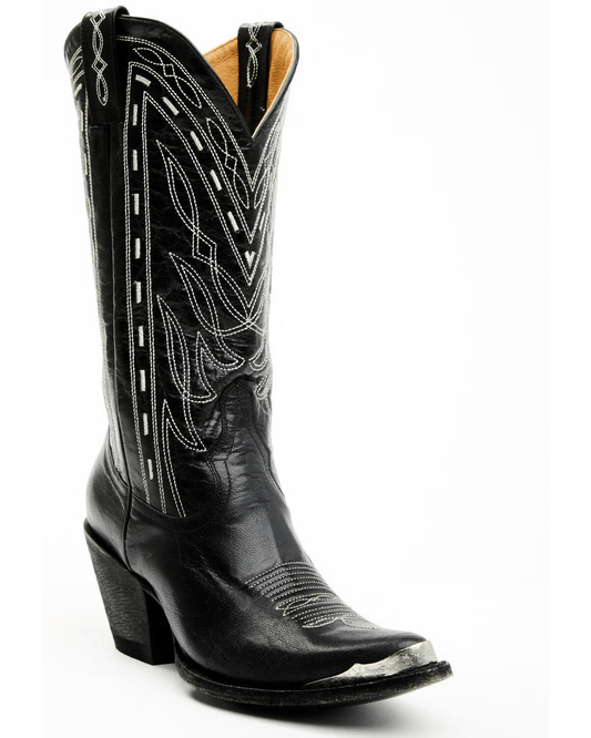 Women's Retro Rock Western Boots-60028