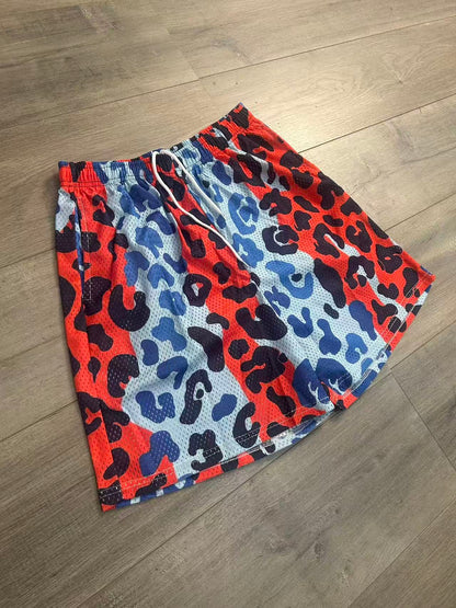 LEOPARD PRINT SHORTS-8910